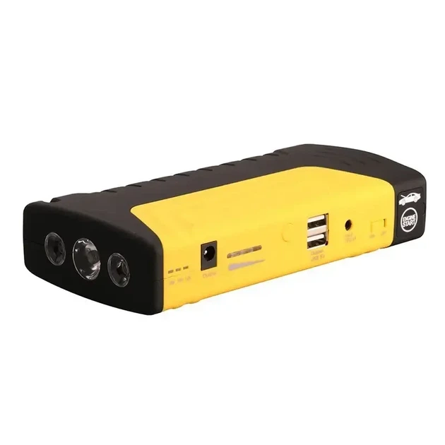 Пуско-зарядное устройство Jumpstarter Power Bank 50800 мАч 12V с фонарём, компасом, молотком и ноутбучной зарядкой - изображение 2