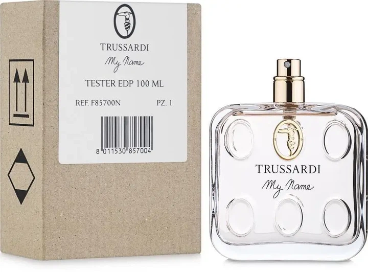 Парфумована вода для жінок Trussardi My Name Tester 100 мл - Фото 1 Парфумована вода для жінок Trussardi My Name Tester 100 мл - зображення 1