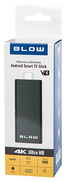 Odtwarzacz multimedialny Blow Android TV BOX BLUETOOTH V4 STICK (77-308#) - obraz 5