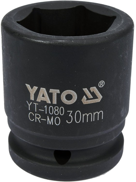 Головка ударна YATO шестигранна 3/4" 30 мм (YT-1080) - зображення 1