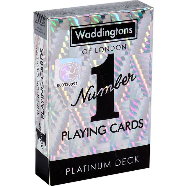 Гральні карти WADDINGTONS No.1 Playing Cards - Platinum – фото, відгуки ...