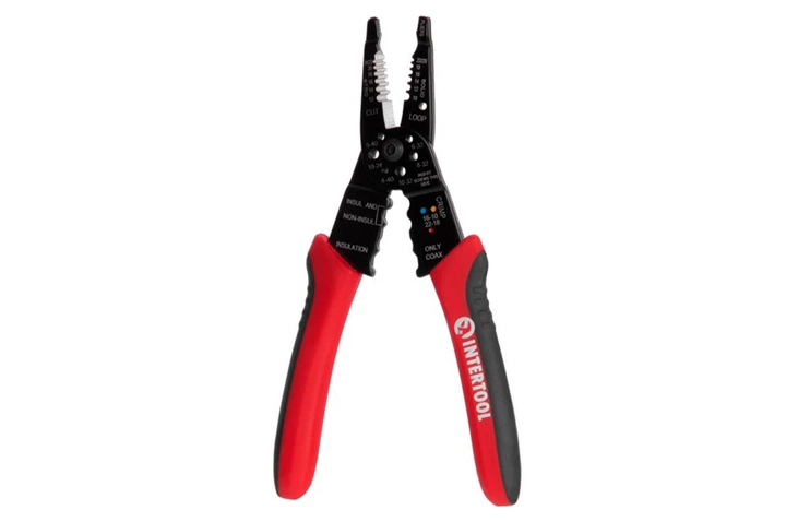 Съемник изоляциии Intertool 21 см 0.6-2.6 мм кв Черно-красный (HT-7029) - изображение 3