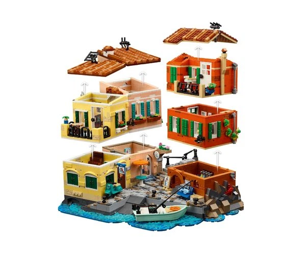 Конструктор LEGO Ideas Італійська Рів'єра (21359) - изображение 6
