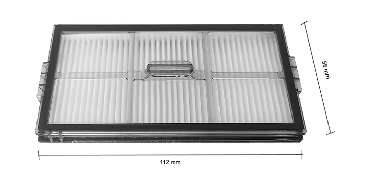 Фильтры для робота-пылесоса Roborock Saros 10R / S9 MaxV Slim / Saros 20 / Saros 20 Sonic ( S10R52-00 S20T52-00 S20T02-00 ) 2 шт. - Фото 2 Фильтры для робота-пылесоса Roborock Saros 10R / S9 MaxV Slim / Saros 20 / Saros 20 Sonic ( S10R52-00 S20T52-00 S20T02-00 ) 2 шт. - изображение 2
