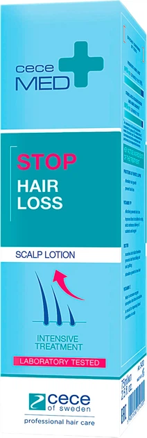 Лосьон-втирание Cece Med Stop Hair Loss против выпадения волос 75 мл (5907506534303) - Фото 2 Лосьон-втирание Cece Med Stop Hair Loss против выпадения волос 75 мл (5907506534303) - изображение 2