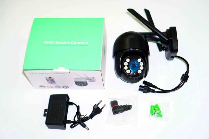 Уличная поворотная WI-FI IP-камера видеонаблюдения 4mp А8 - Фото 5 Уличная поворотная WI-FI IP-камера видеонаблюдения 4mp А8 - изображение 5