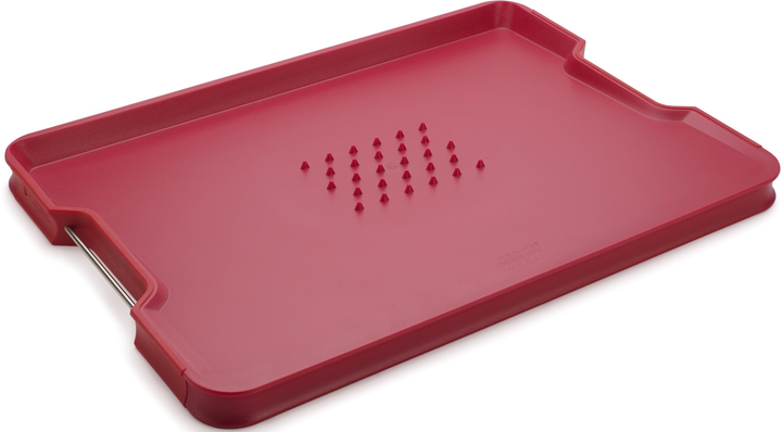 Deska Joseph Joseph L Cut&Carve Plus Czerwona (5028420005110) - obraz 2