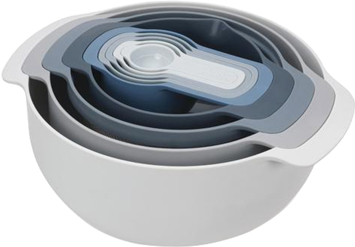 Zestaw misek i miarek Joseph Joseph Nest9 Plus Sky 9 elementów (5028420000184) - obraz 1