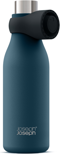 Butelka termiczna Joseph Joseph Loop stalowa 500 ml Niebieska (5028420004182) - obraz 3