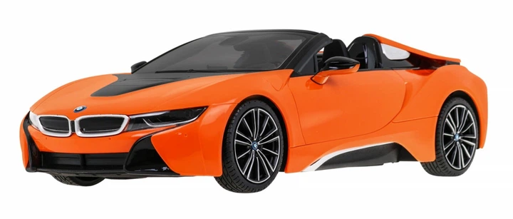 Машинка BMW i8 Roadster оранжевый RASTAR модель 1:12 Авто на