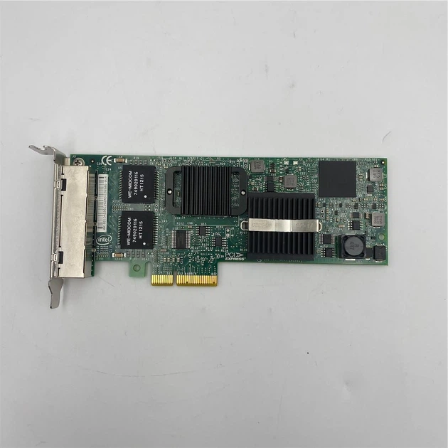 Сетевая карта Intel ET Quad 4x RJ-45 1Gbps (Intel 82576) PCI-Ex8 2U low profile Б/У - Фото 2 Сетевая карта Intel ET Quad 4x RJ-45 1Gbps (Intel 82576) PCI-Ex8 2U low profile Б/У - изображение 2