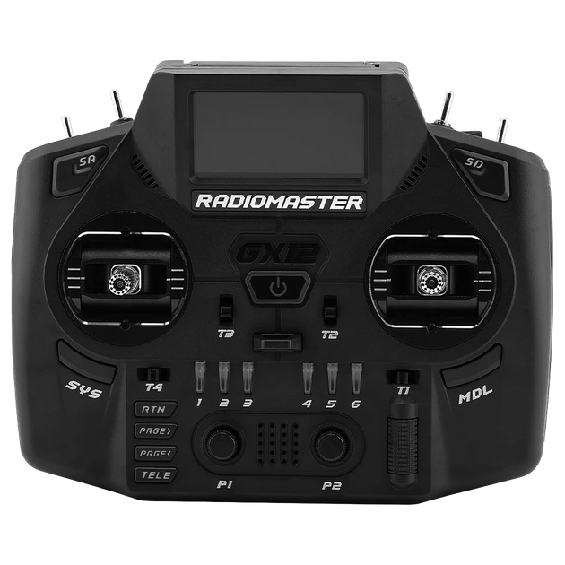 Пульт радіоконтролер дводіапазонний RadioMaster GX12 ELRS для квадрокоптерів FPV - зображення 3
