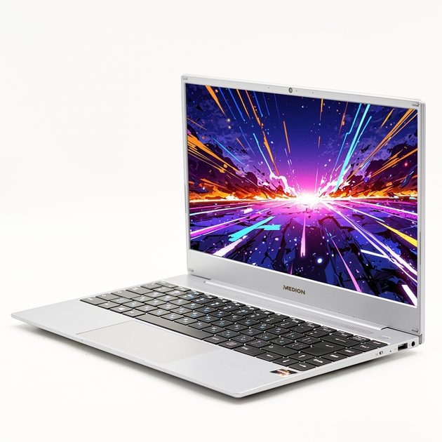 Ноутбук 14" Medion (Lenovo Group) E14302 AMD Ryzen 3 3200U RAM 8 ГБ SSD 512 ГБ AMD Radeon Vega 3 б/в Win 10 (4504) - изображение 3