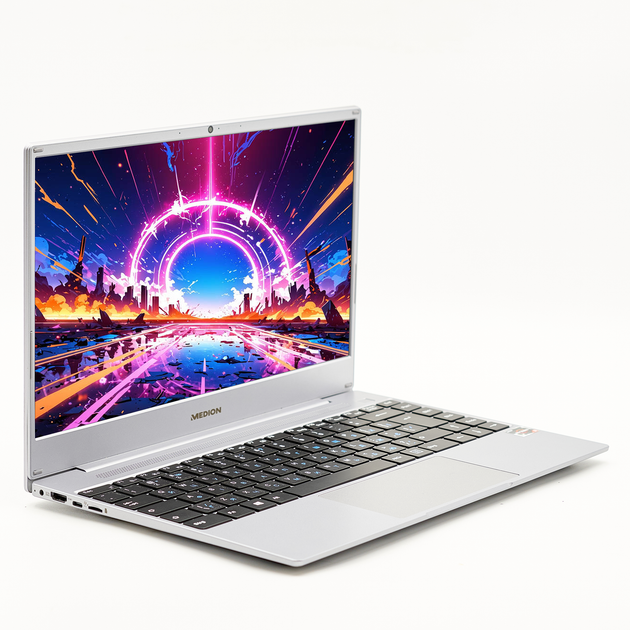 Ноутбук 14" Medion (Lenovo Group) E14302 AMD Ryzen 3 3200U RAM 8 ГБ SSD 128 ГБ AMD Radeon Vega 3 б/в Win 10 (4162) - изображение 2