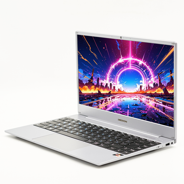 Ноутбук 14" Medion (Lenovo Group) E14302 AMD Ryzen 3 3200U RAM 8 ГБ SSD 128 ГБ AMD Radeon Vega 3 б/в Win 10 (4162) - изображение 3