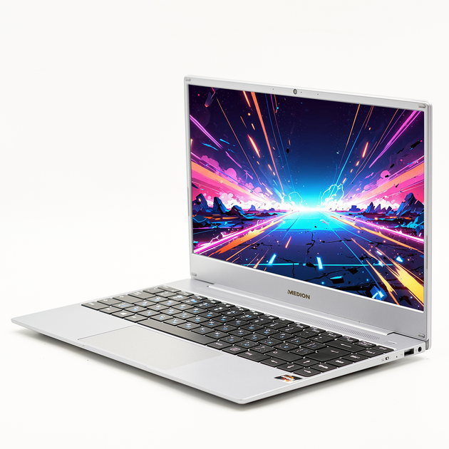 Ноутбук 14" Medion (Lenovo Group) E14302 AMD Ryzen 3 3200U RAM 8 ГБ SSD 256 ГБ AMD Radeon Vega 3 б/в Win 10 (4503) - Фото 3 Ноутбук 14" Medion (Lenovo Group) E14302 AMD Ryzen 3 3200U RAM 8 ГБ SSD 256 ГБ AMD Radeon Vega 3 б/в Win 10 (4503) - изображение 3