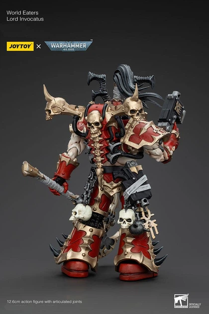 Фигурка из игры Warhammer 40k, Лорд Пожирателей Миров Инвокатус