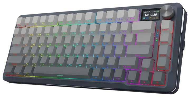 Клавіатура дротова Redragon K708 Pro RGB Grey (6950376727251) - зображення 4