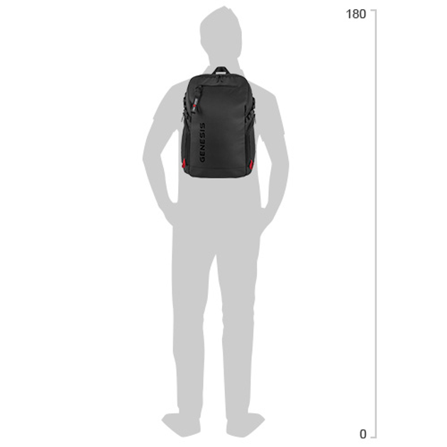 Plecak do laptopa Genesis Pallad 420 15.6" Black (5901969445138) - obraz 14