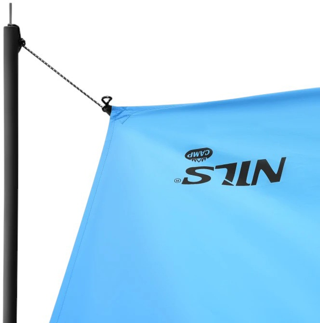 Тент для кемпінгу Nils Camp NC17111 230 x 140 см Blue (5908261683527) - зображення 5