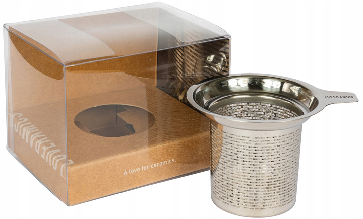 Sitko do herbaty Loveramics Pro Tea 03 Artist Version Metallic ze stali nierdzewnej (4891635811705) - obraz 2