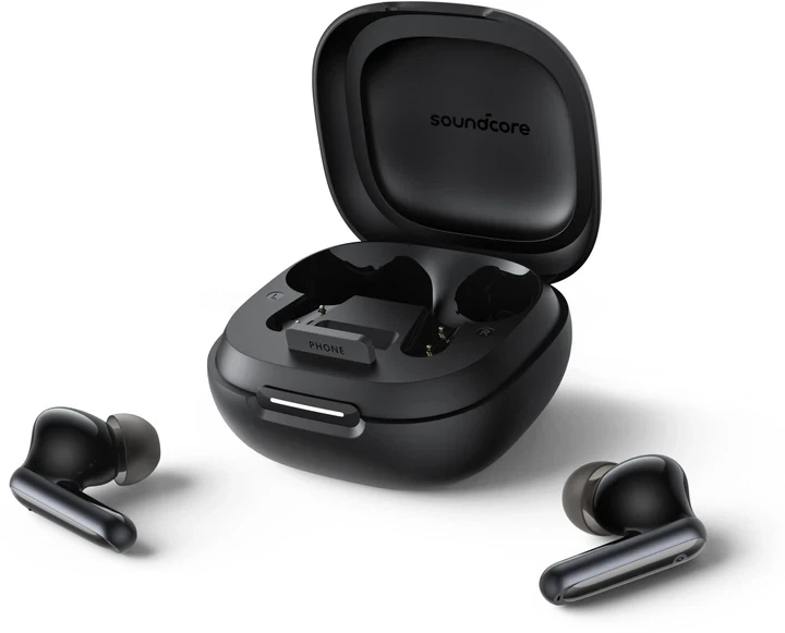 Бездротові навушники Anker SoundCore P40i, Black, Bluetooth 5.3, ANC, IPX5, 60Н, Multipoint - зображення 7