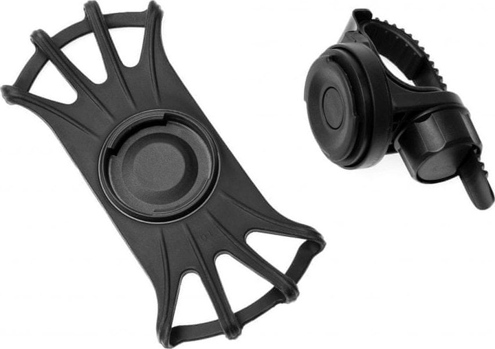 Uchwyt rowerowy do telefonu Fixed Bikee 2 Black (8591680123353) - obraz 4