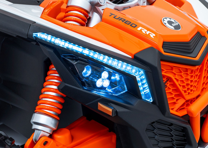Електромобіль для дітей Buggy Maverick Turbo RR STRONG Помаранчевий (5903864983678) - зображення 9