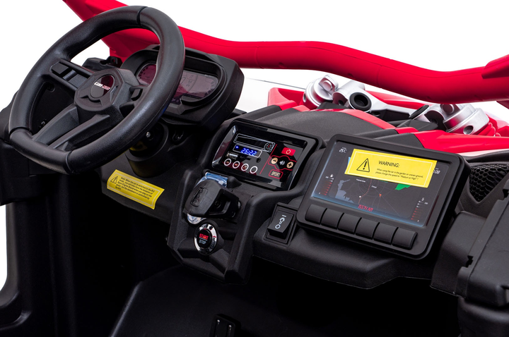 Електромобіль для дітей Buggy Maverick Turbo RR STRONG Червоний (5903864983685) - зображення 8