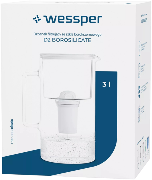 Фільтр-глечик Wessper D2 BOROSILICATE - зображення 6
