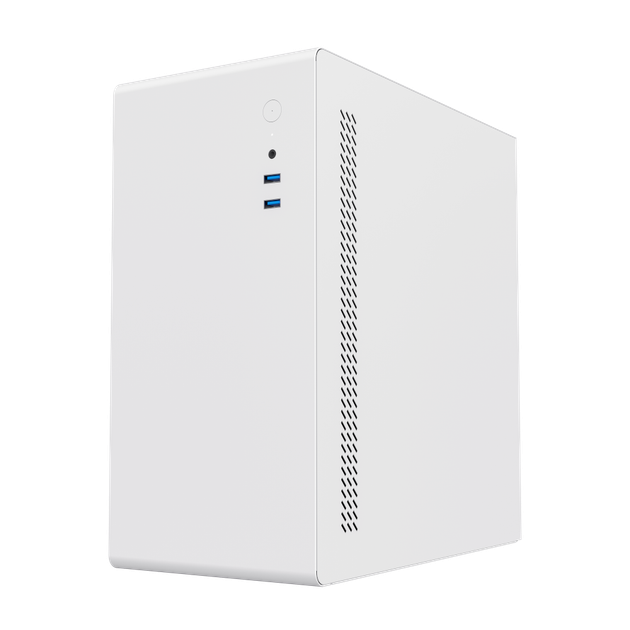 Белый корпус GAMEMAX A200-WH-NP без блока питания - micro-ATX формат для офиса, обучения и дома - изображение 3