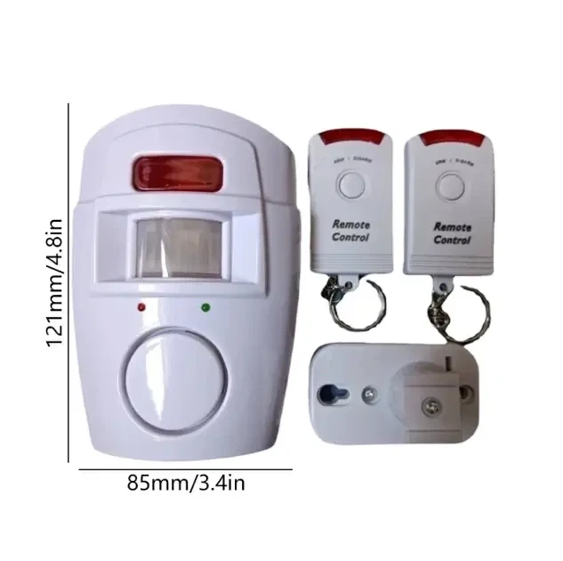 Автономная сигнализация Sensor Alarm YL-105 с датчиком движения, сирена 105 дБ, 2 пульта, для дома, дачи, гаража - Фото 2 Автономная сигнализация Sensor Alarm YL-105 с датчиком движения, сирена 105 дБ, 2 пульта, для дома, дачи, гаража - изображение 2