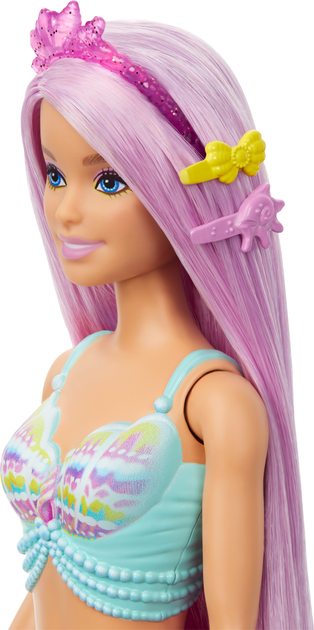 Лялька-русалонька Barbie Чарівні зачіски серії Фантастичний світ (HRR00) - зображення 6