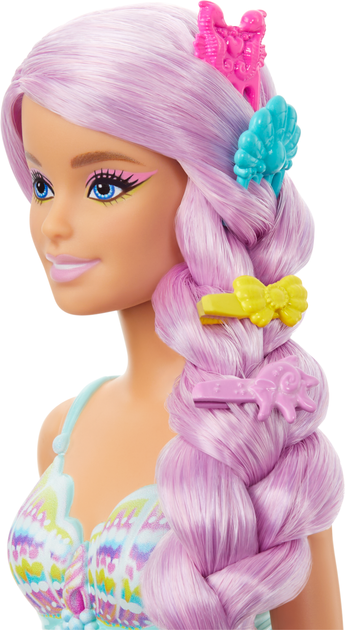 Лялька-русалонька Barbie Чарівні зачіски серії Фантастичний світ (HRR00) - зображення 7