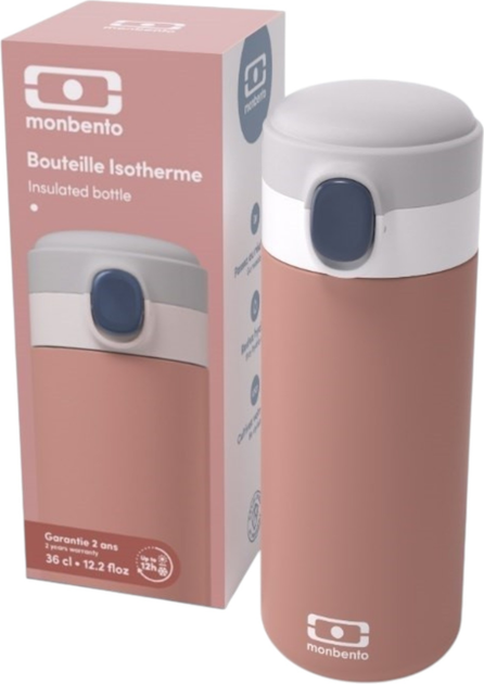 Kubek termiczny Monbento Pop Rosa Moka 360 ml (3760367951366) - obraz 4