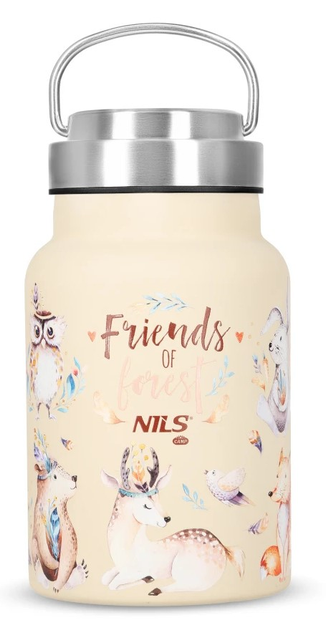 Butelka turystyczna Nils Camp Friends of forest NC3806 520 ml  (5908261682582) - obraz 1