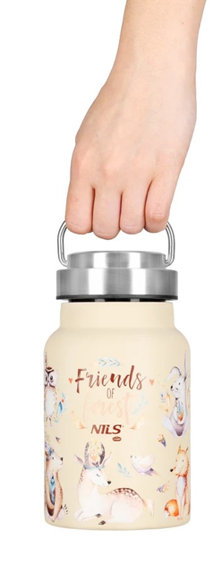 Butelka turystyczna Nils Camp Friends of forest NC3806 520 ml  (5908261682582) - obraz 7