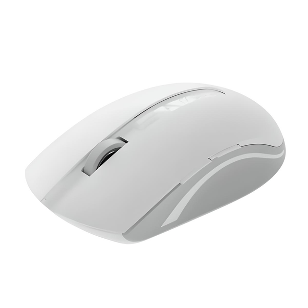 Мышь Rapoo M350L Silent беспроводная, бесшумная, с аккумулятором, 2400 DPI, white - изображение 4