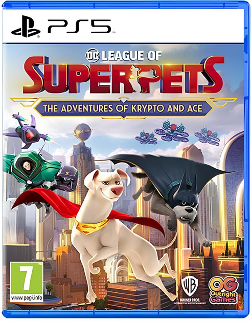 Gra PS5 DC League of Super-Pets: The Adventures of Krypto and Ace (Blu-ray płyta) (5060528036818) - obraz 1