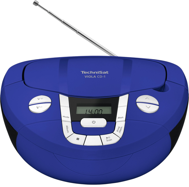 Радіо TechniSat VIOLA CD-1 Blue (0002/2980) - зображення 2