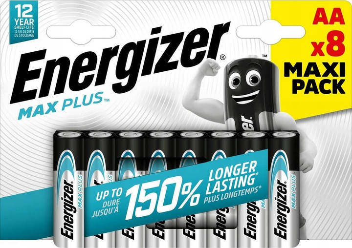 Набір батарейок Energizer Industrial Alkaline AA / LR6 1.5 В 8 шт. (7638900437362) - зображення 1