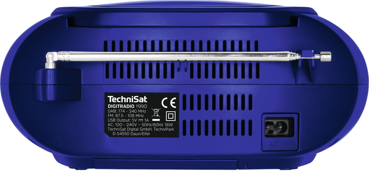 Radio TechniSat DigitRadio 1990 Blue (0002/3952) - obraz 6