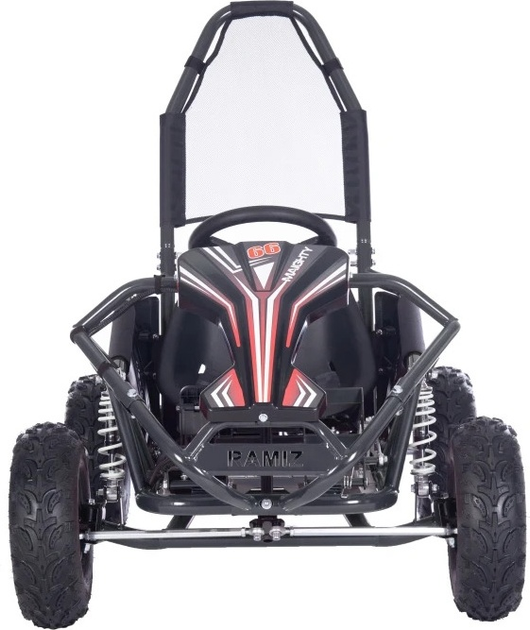Gokart elektryczny dla dzieci Ramiz MAIGHTY Czarny (5903864984576) - obraz 2