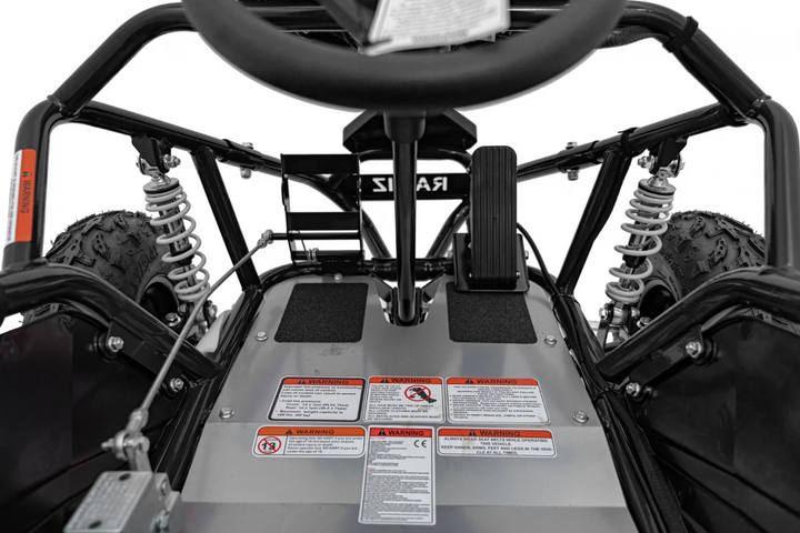 Gokart elektryczny dla dzieci Ramiz MAIGHTY Czarny (5903864984576) - obraz 10