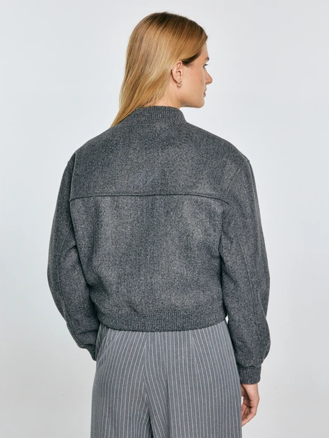 Kurtka bomberka damska Big Star Joesie 902 S Szara (5900714908584) - obraz 2