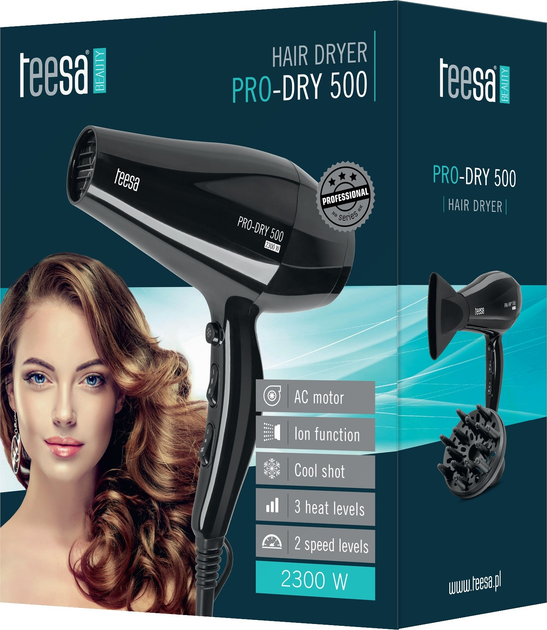 Фен Teesa PRO-DRY 500 (TSA0511) - зображення 4