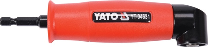 Тримач-адаптер кутовий YATO HEX - 1/4" L= 155 мм F=13 Нм під кутом 90° (YT-04631) - зображення 2