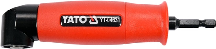 Тримач-адаптер кутовий YATO HEX - 1/4" L= 155 мм F=13 Нм під кутом 90° (YT-04631) - зображення 3
