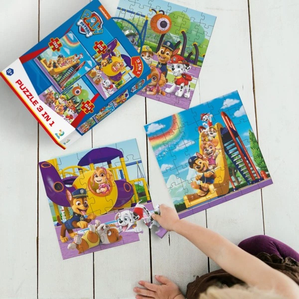 Детский пазл Игровая площадка Paw Patrol 200578, 3 в 1 - изображение 8