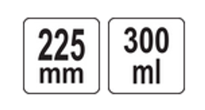 Pistolet do silikonu YATO szkieletowy 225 mm 300 ml (YT-6750) - obraz 3
